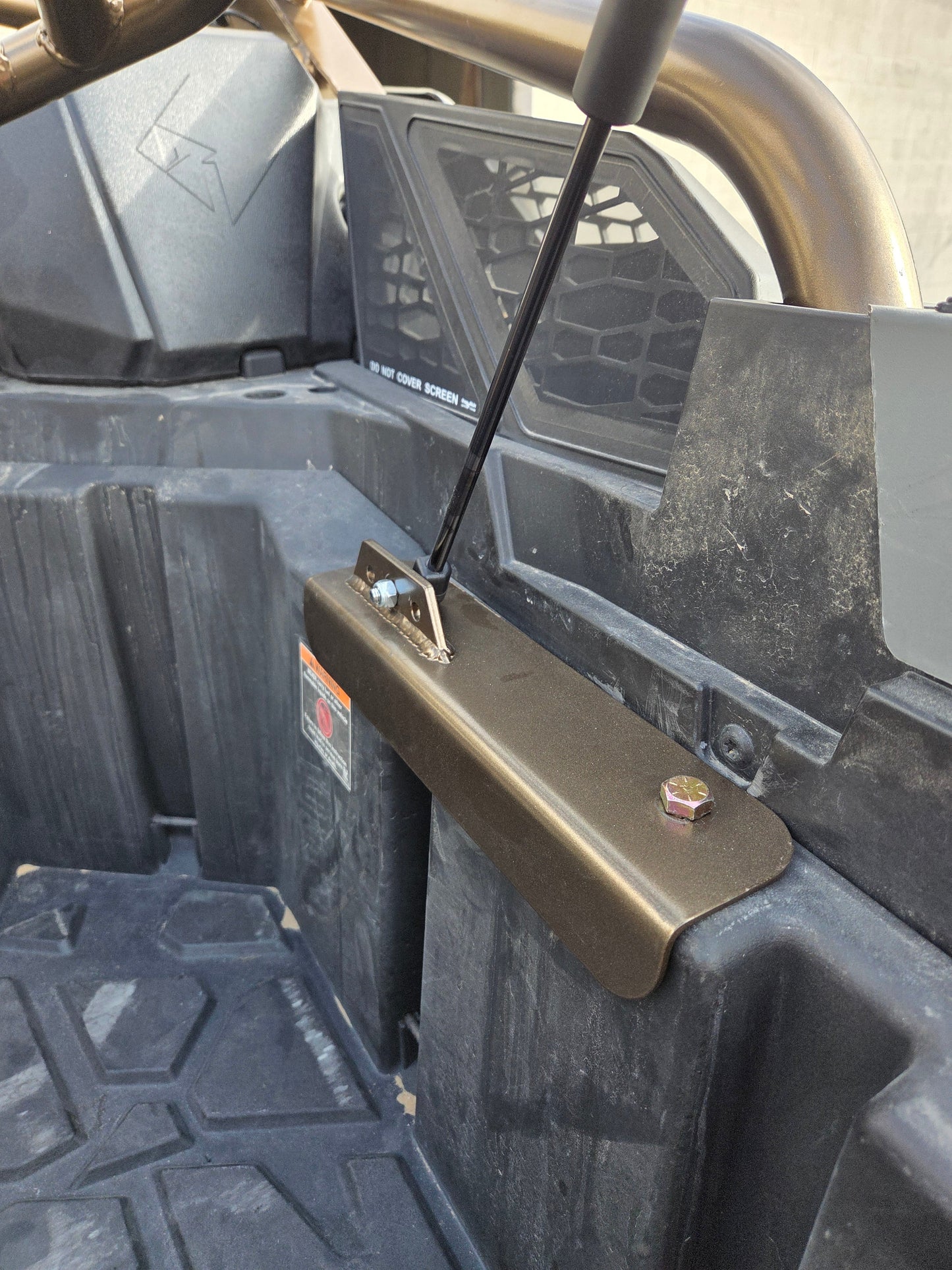 Tire Carrier with shocks for the Polaris Pro R by UTV Speed