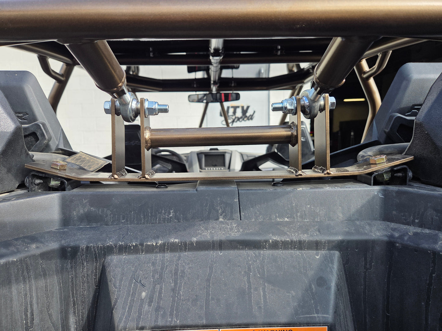 Tire Carrier with shocks for the Polaris Pro R by UTV Speed