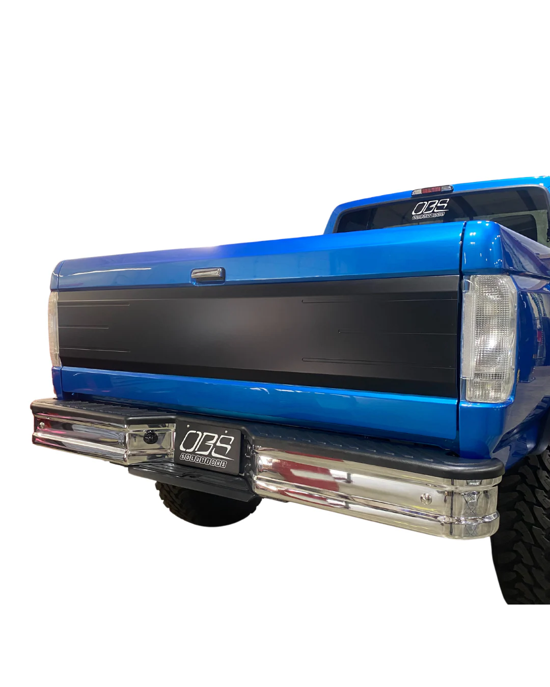 Tailgate Panel with 3 Machined lines