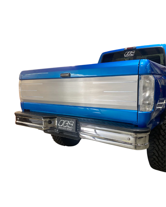Tailgate Panel with 3 Machined lines