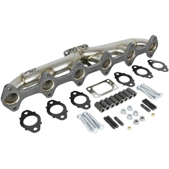 5.9 24V Cummins Twisted Steel T3 Header AFE 48-32020