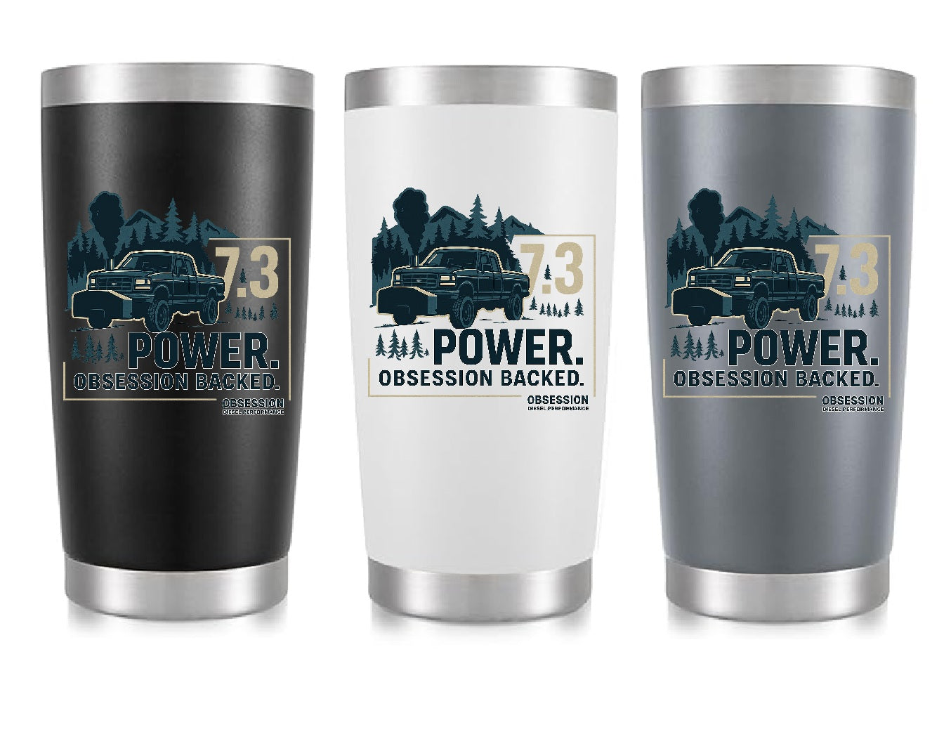 7.3 Power 20oz Tumbler