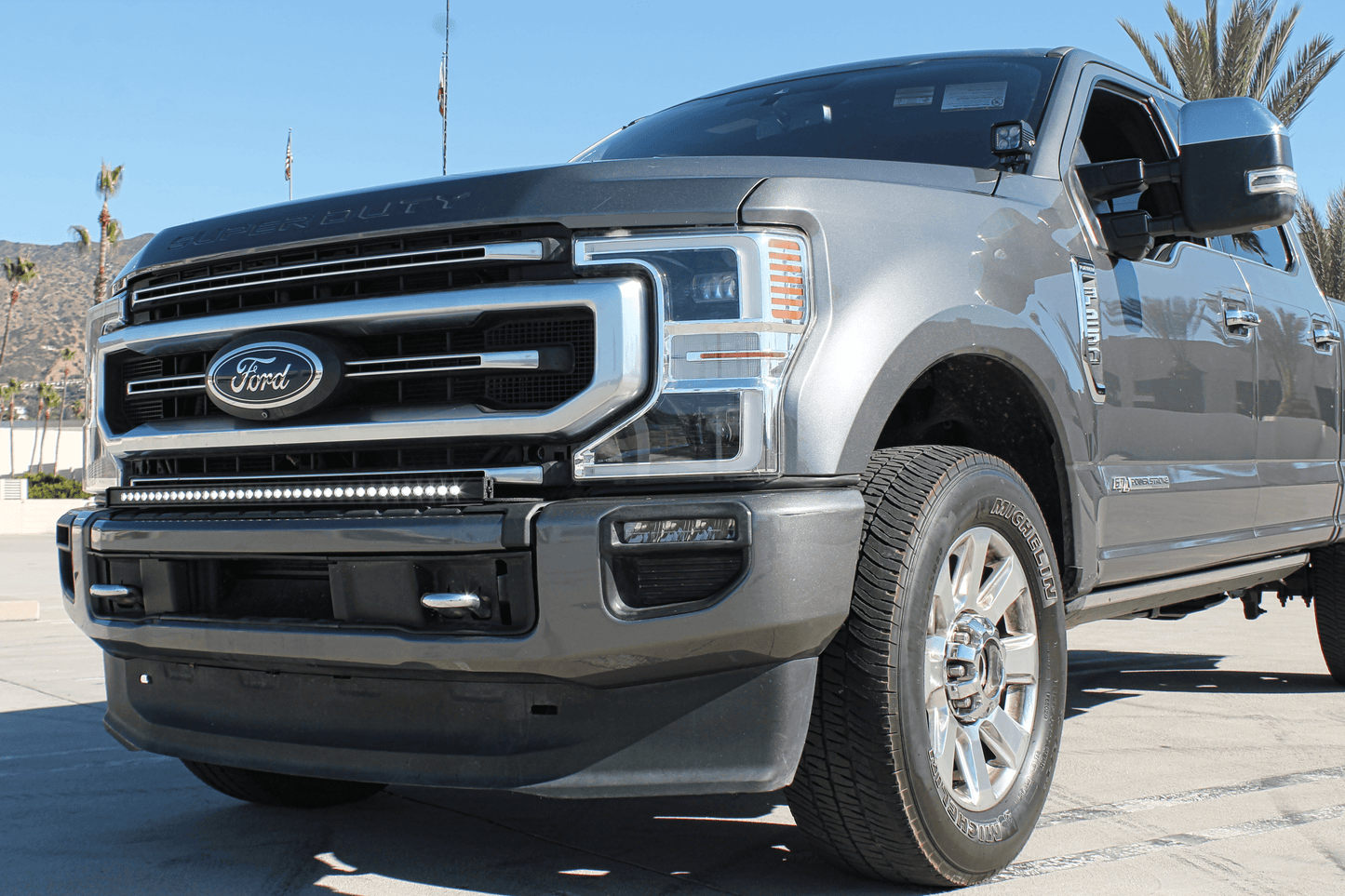 2020-2022 Ford Super Duty F250/F350/F450 40in Light Bar - Slim