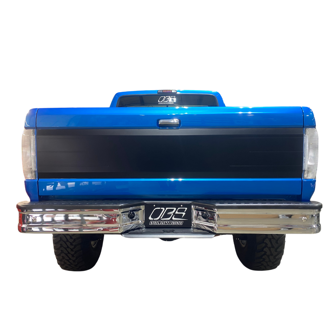 Tailgate Panel with 3 Machined lines
