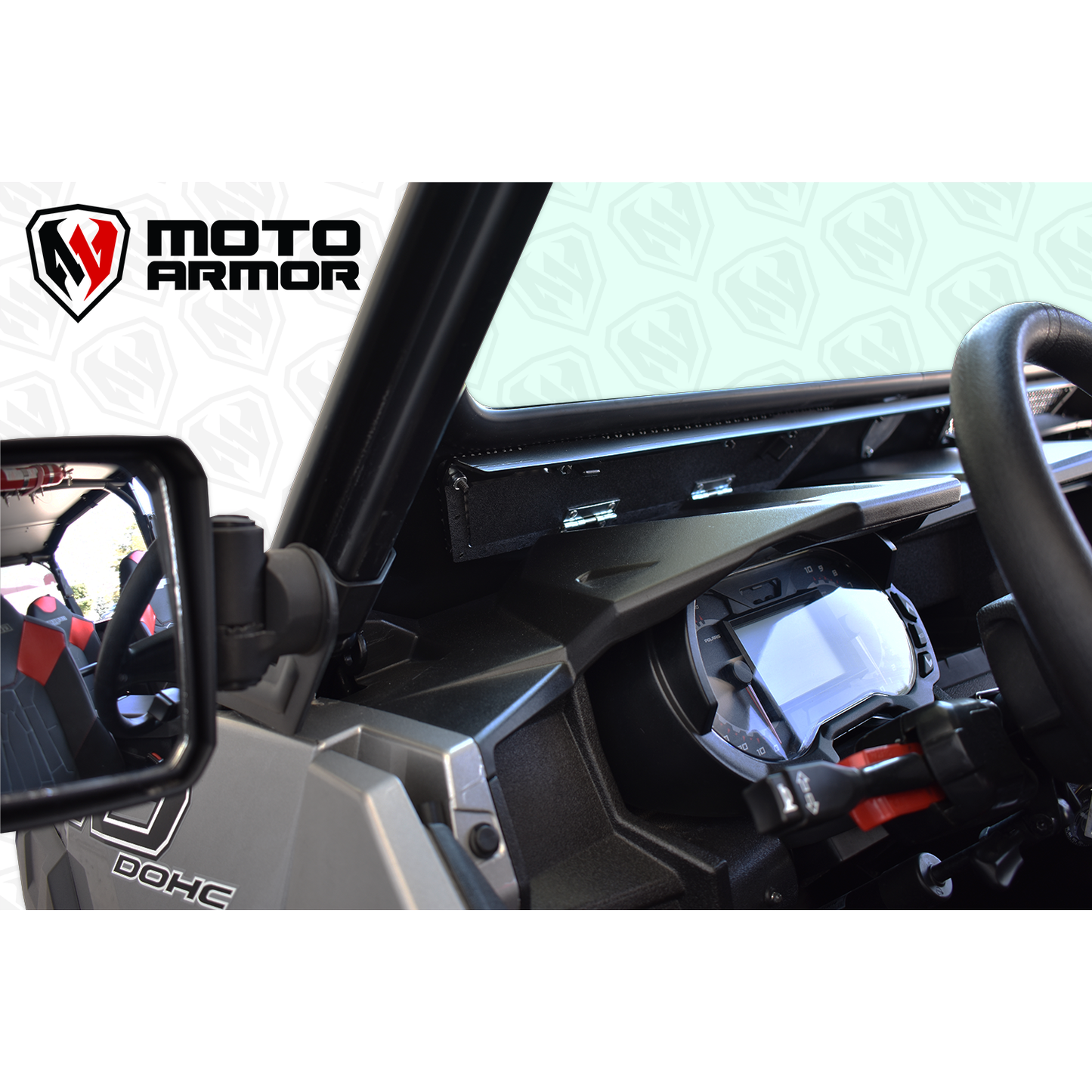 2016-2025 Polaris General Vented Glass Windshield -  Two Vent